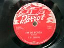 J B LENIOR - R&B 78rpm PARROT #802 - I'M IN KOREA / EISENHOWER BLUES - E+ / E+