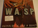 Wasp ?– Animal (F**k Like A Beast) 1985 Single In Shrink + Hype Sticker Oop