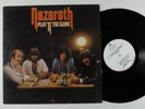 NAZARETH Play 'N' The Game A&M LP VG+ wlp *