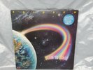 Rainbow down to earth uk original lp clear vinyl hype sticker Inner and inserts