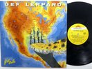 DEF LEPPARD First Strike LP Flash Records Belgium 1985 VG+/VG++ vinyl   a567