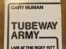 TUBEWAY ARMY GARY NUMAN - LIVE AT ROXY 1977 LP UK SYNTH PUNK ORIGINAL Gary Numan