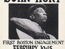 78 RPM -- Mississippi John Hurt flyer for Cafe Yana gig, Boston, MA. Feb.1964