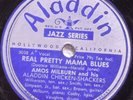 78  AMOS MILBURN Real Pretty Mam Blues / Drifting Blues ALADDIN 3038 E