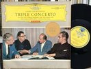 BEETHOVEN TRIPLE CONCERTO ANDA SCHNEIDERHAN FOURNIER DGG RED STEREO ED1 NM-