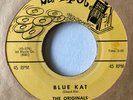 THE ORIGINALS  The Whip/Blue Kat JACKPOT rockabilly tittyshaker instro strip 45