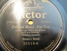 1st BLUES REC' 1914 CHINESE BLUES Ragtime SOUSA Band Auf Wiedersehen VIC 35514 x