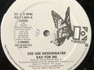 Dee Dee Bridgewater, Bad For Me, 12