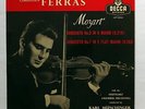 LXT 5044 - FERRAS, MUNCHINGER - MOZART violin concertos nos.3 & 7 DECCA LP EX+