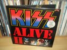 KISS Alive II UK 1977 CASABLANCA 1st Press Trans Red 2xLP with BOOKLET + TATTOOS