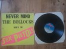 SEX PISTOLS NEVER MIND THE BOLLOCKS  UK FIRST EDITION BLANK COVER 12 TRACK V2086