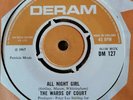 * WARDS OF COURT - ALL NIGHT GIRL - PSYCH MOD FREAK BEAT - 1967 UK DERAM 45 *