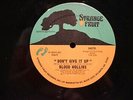 BLOOD HOLLINS 'DON'T GIVE IT UP' NORTHERN SOUL STRANGE FRUIT RECORDS 12