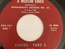 Rare Spoken Word Afro Beat 45/ A Muslim Sings