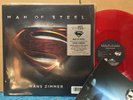 Hans Zimmer Man Of Steel NM 2LP 180g RED VINYL LIMITED ED +INSERT & HYPE STICKER