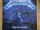 Metallica - Ride the lightning vinyl Lp 1989 Europe Reissue