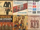 The Crickets assorted albums from 60s, 70 & 80s - 6 albums