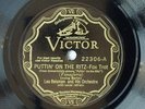 78rpm - Jazz - REISMAN: Puttin' on the Ritz & SHILKRET: Singing a Vagabond Song