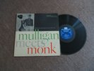 Thelonious Monk & G. MULLIGAN 'MULLIGAN MEETS MONK' Riverside RLP 12-247 VINYL