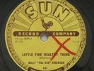 R&B Blues BILLY 'THE KID' EMERSON Little Fine Healthy Thing  SUN 233 78rpm HEAR