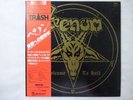Venom Welcome To Hell Trash AW-25018 Japan Promo VINYL LP OBI