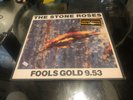 STONE ROSES 'Fool's Gold 9.53' NM Vinyl GOLD Promo (sticker on sleeve) 12