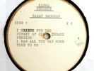 SARAH VAUGHAN Slim Gaillard LP ACETATE Live At BIRDLAND 8-23-52 HEAR