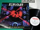 Fear Factory - Soul Of A New Machine BRAZIL 1st Press LP 1993 Insert Roadrunner