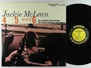 Jackie McLean - 4, 5, And 6 LP - Prestige - OJC-056 Mono NM