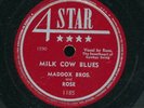 78tk-hillbilly-4 STAR-1185-Maddox Bros.& Rose-(Milk Cow Blues/I couldn't Believe