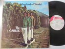 THE CABLES What Kind Of World STUDIO ONE UK Deep Groove Reggae LP HEAR