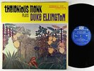Thelonious Monk - Plays Duke Ellington LP - Riverside - RLP 12-201 Mono DG VG+