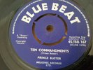 PRINCE BUSTER Ten Commandments UK BLUE BEAT BB 167 nEX