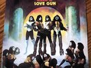 Kiss  Love Gun Cut Corner Vinyl Album & Inserts