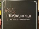 behemoth the return of the northern moon rare box set. Signed By Nergal.