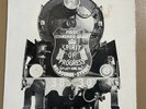 THE SPIRIT OF PROGRESS ALBURY TO SYDNEY TRAIN 1962 VINYL RECORD 7” 33RPM RAIL LP