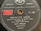 Elvis Presley Jailhouse Rock / Treat Me Nice RCA 78rpm South Africa Rare