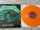 Metallica Ride The Lightning Bernett Orange Coloured Vinyl LP,green Sleeve,