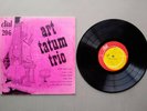 Art Tatum 33rpm LP Vinyl 10-inch Dial Records #206 The Art Tatum Trio RARE LP