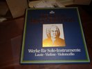 Bach Violin Sonatas Milstein Cello Suites Fournier 8 LP Box Archiv Germany NM