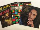 Bob Marley x3 LP Vinyl Reggae Rebel, Survival, Legend