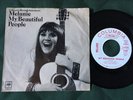 RARE MELANIE PROMO 45 Picture Sleeve1968My Beautiful People/God's Only Daughter