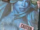 Mariah Carey Caution BLUE Vinyl with 2 Rare Bonus Images from VIP edition inc.
