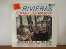 THE RIVIERAS CAMPUS PARTY 1964 MONO LP VINYL ALBUM