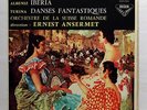 SXL 2243 - ANSERMET - ALBENIZ iberia TURINA danses fantastiques DECCA LP EX+