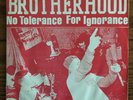 Brotherhood ‘No Tolerance For Ignorance’ 7” red translucent vinyl Seattle sXe
