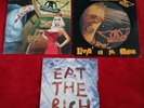 AEROSMITH VINYL EAT THE RICH GOLD LIVIN ON THE EDGE PIC DISC LOVE IN AN ELEVATOR