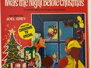 Twas The Night Before Christmas Disneyland Records 1367 LP Joel Grey EX