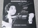 Nobuhiko ASAEDA - Bach Partitas Solo Violin BWV 1002, 1003 Private LP, NM signed