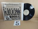 Igor Stravinsky / Pierre Boulez: THE RITE OF SPRING- CBS MY 37764 NM/NM Shrink